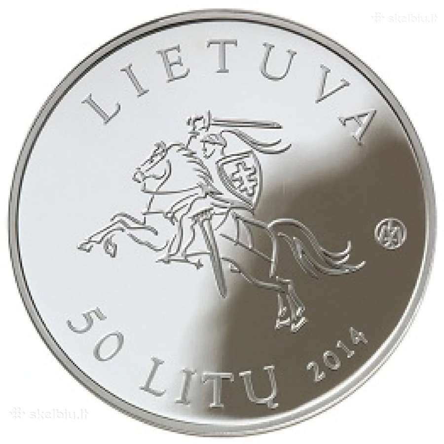 Siūlau 50 lt. moneta Baltijos kelęs kaina 100 euru - nuotraukos Nr. 2