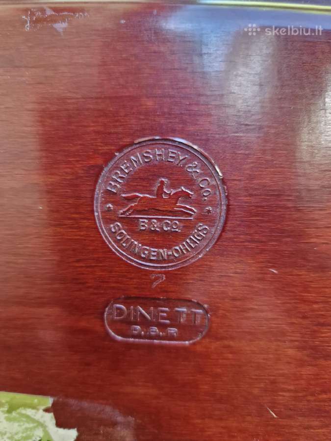 Vintažiniai mid century seviravimo staliukai - nuotraukos Nr. 13