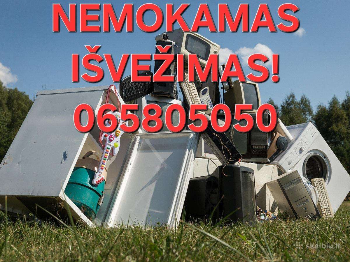 Nemokamas išvežimas!