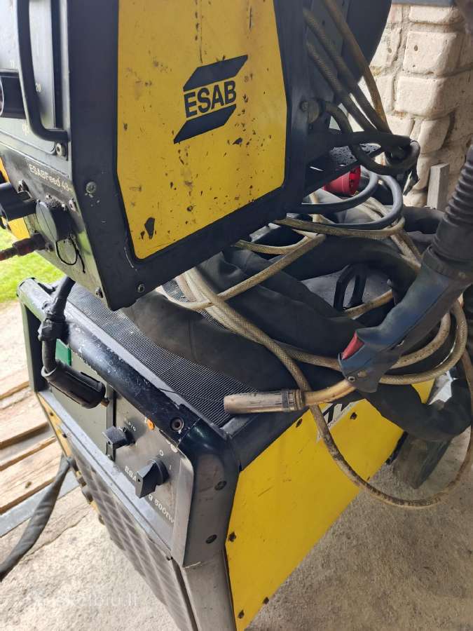 Suvirinimo aparatas Esab mig 500tw - nuotraukos Nr. 9