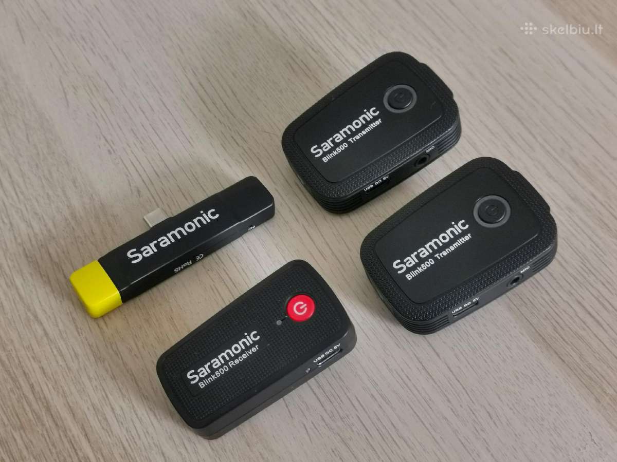 Saramonic Blink 500 bevieliai mikrofonai