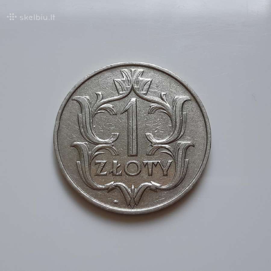 Lenkija 1 zlotas 1929