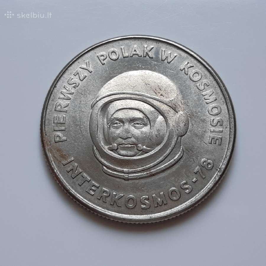 Lenkija 20 zlotų Kosmosas 1978