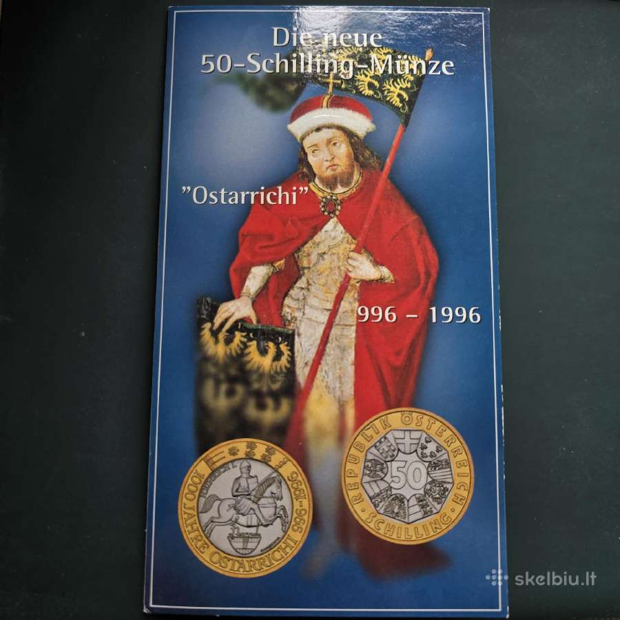 Austrija 1996 50 schilling Austrijos 1000-metis