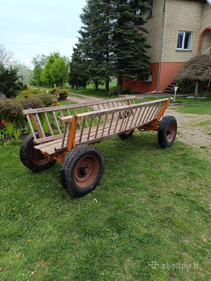 Vežimas keturių ratų. - nuotraukos Nr. 4