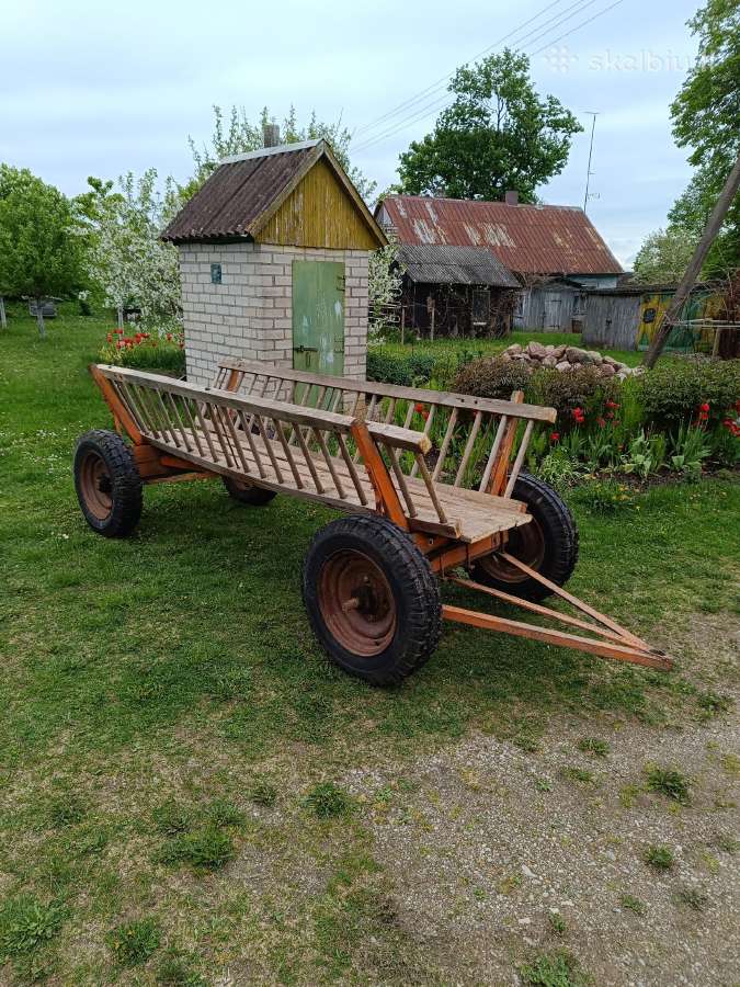 Vežimas keturių ratų. - nuotraukos Nr. 8