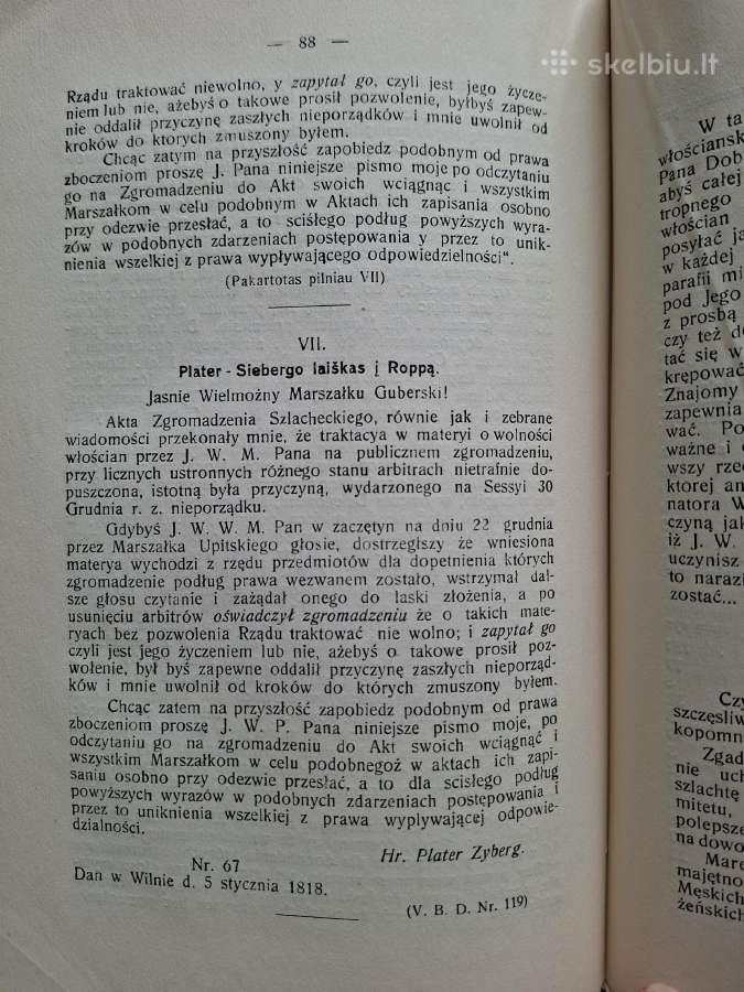 Baudžiavų panaikinimo sumanymai Lietuvoje. 1929 m. - nuotraukos Nr. 5