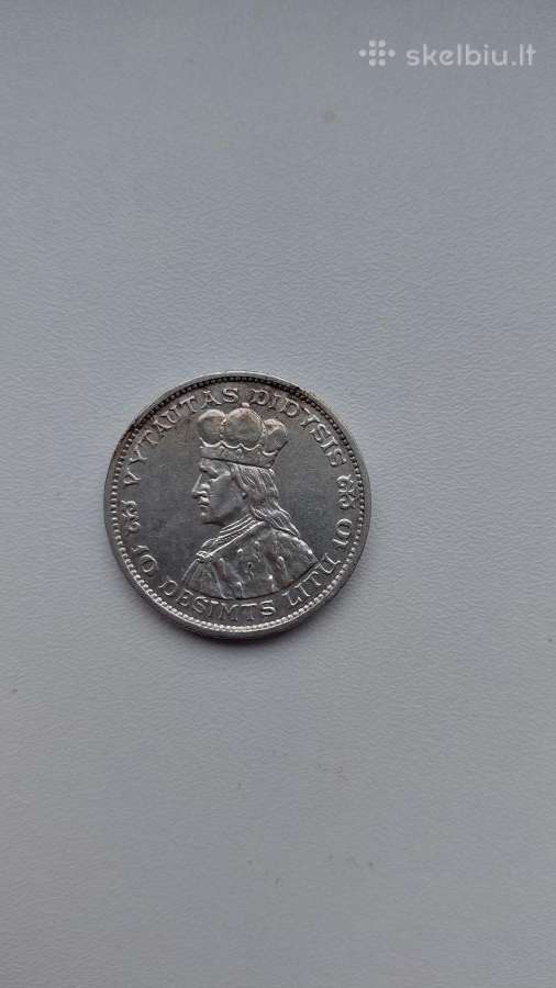 10 litų 1936 m. Vytautas