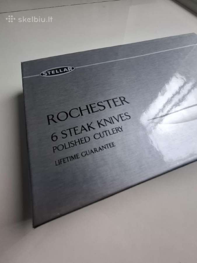 Stellar “rochester 6 vnt. kepsnių peilių rinkinys