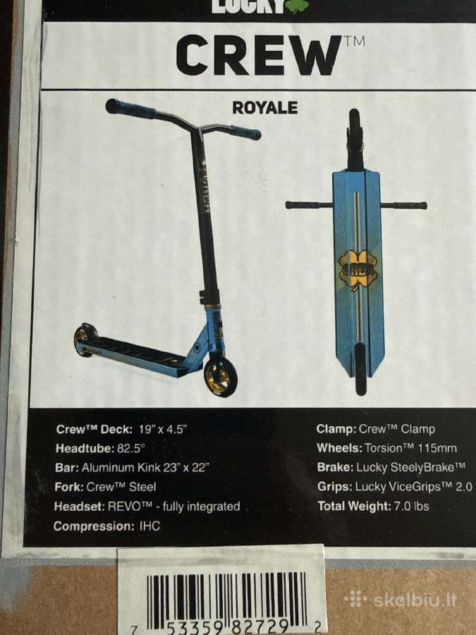 Lucky Crew Royale triukinis paspirtukas - nuotraukos Nr. 8