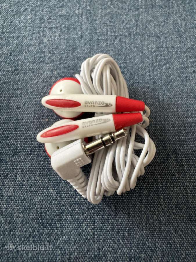 Mini laidinės ausinės Aux 3,5 mm, įvairios - nuotraukos Nr. 5