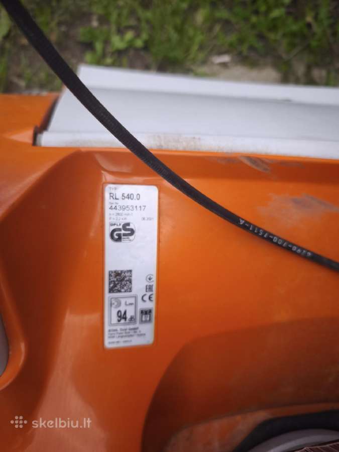 Stihl skarifikatorius - nuotraukos Nr. 2