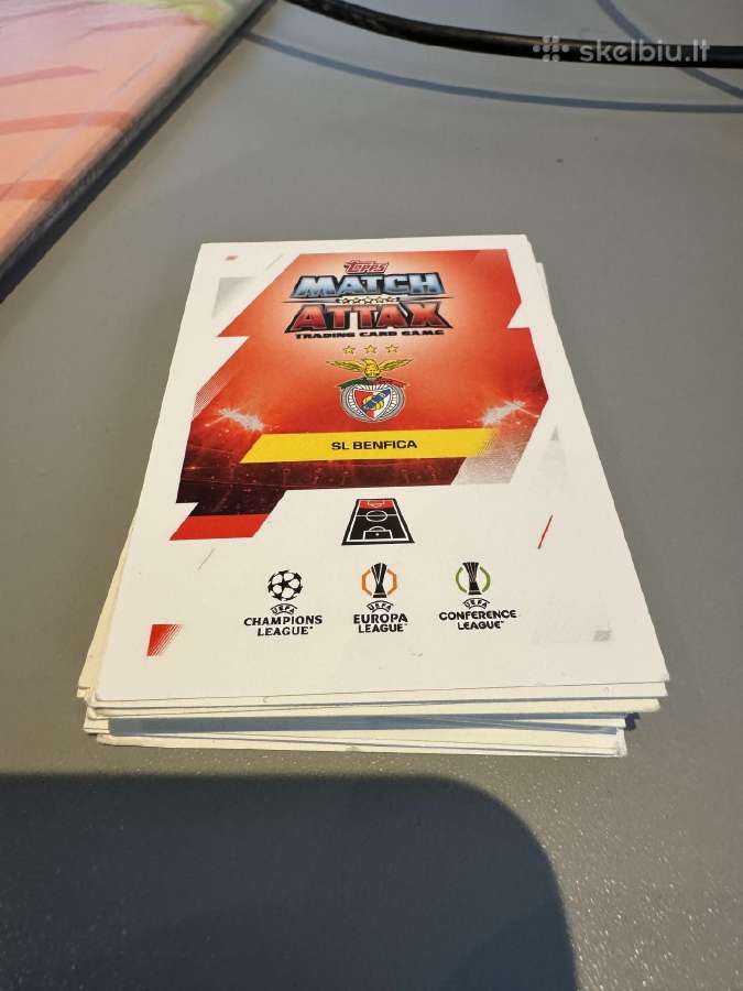 Topps Match Attax 2025-2026 futbolo kortelės