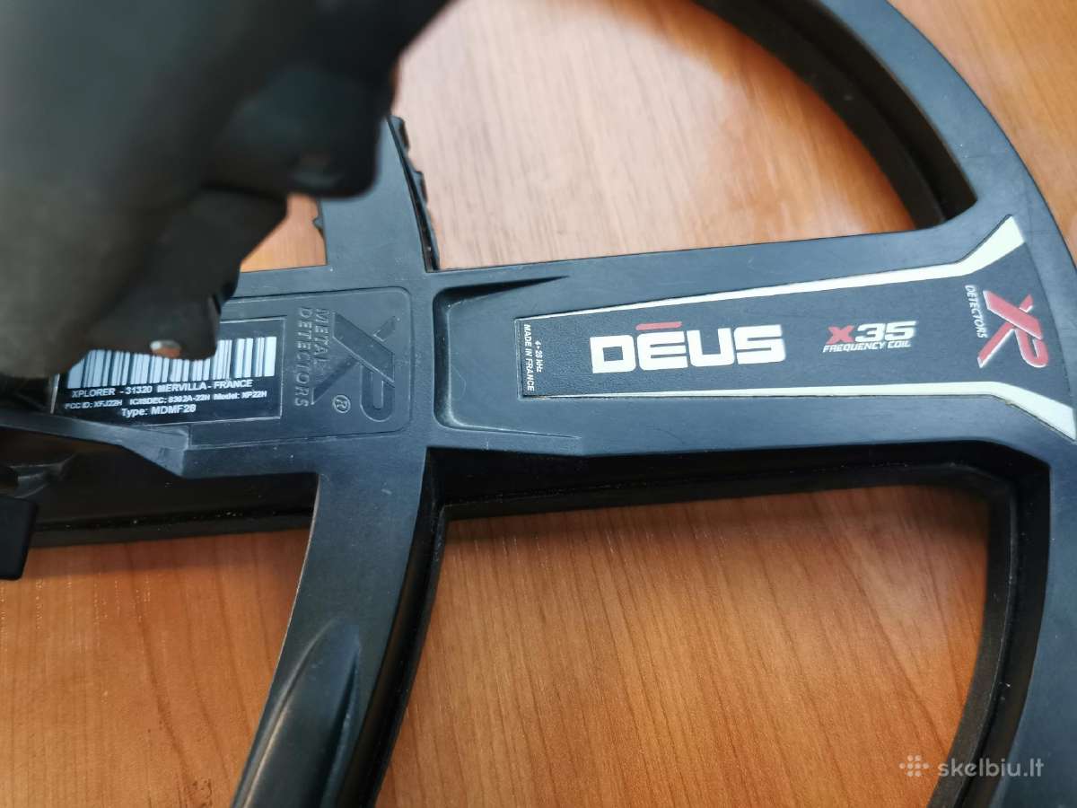 Xp Deus 1 pilnas komplektas su X35 rite + - nuotraukos Nr. 6