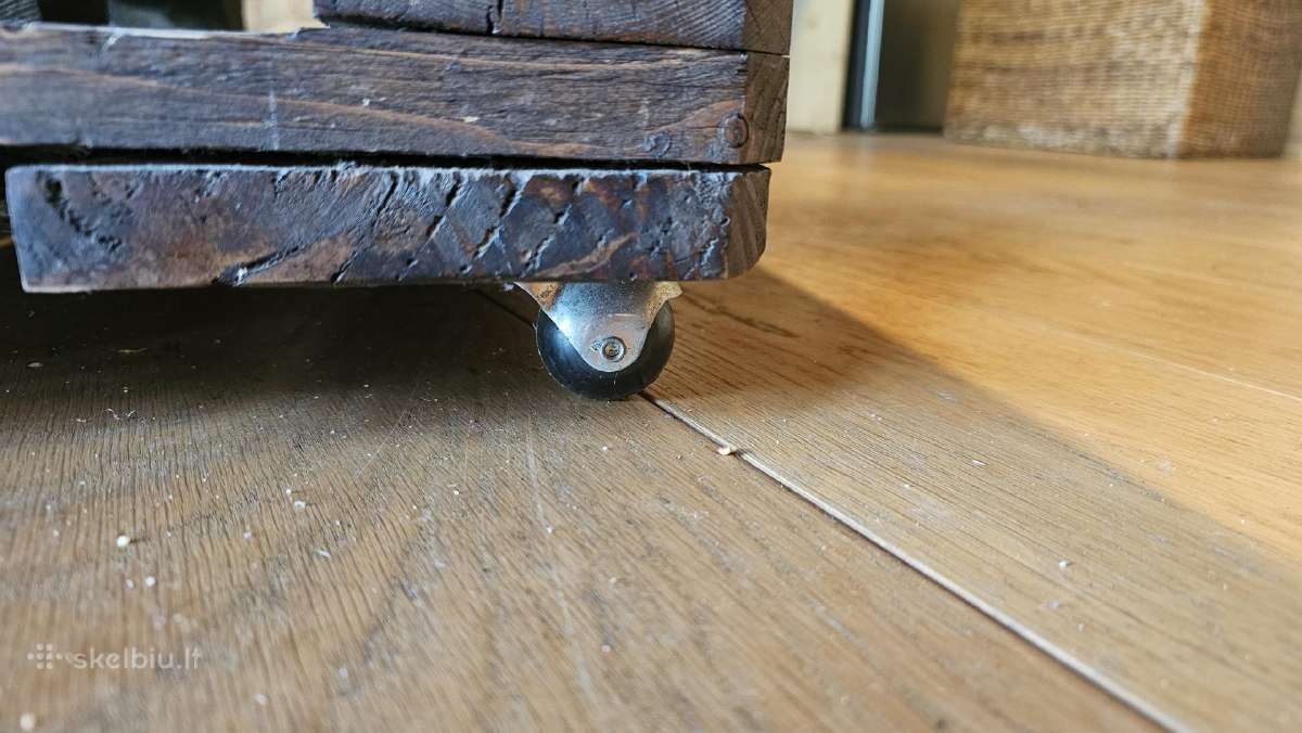 Palečių stalas ant ratukų - nuotraukos Nr. 4