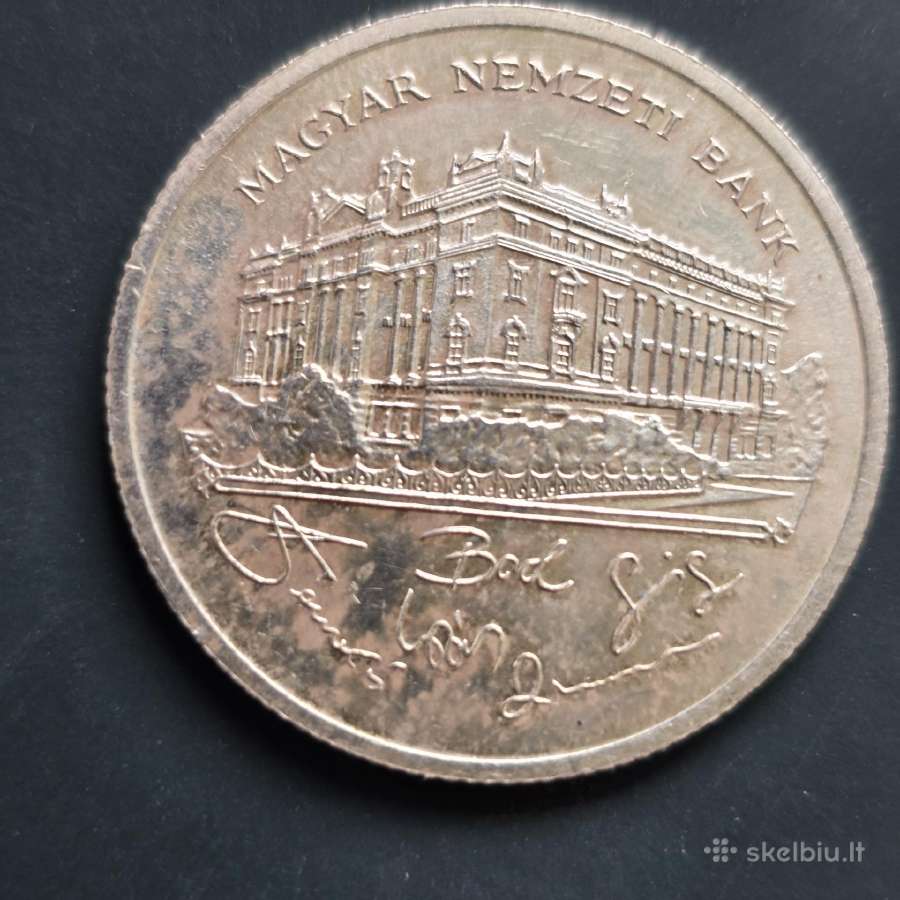 Vengrija 1992 200 forint Ag500 12g