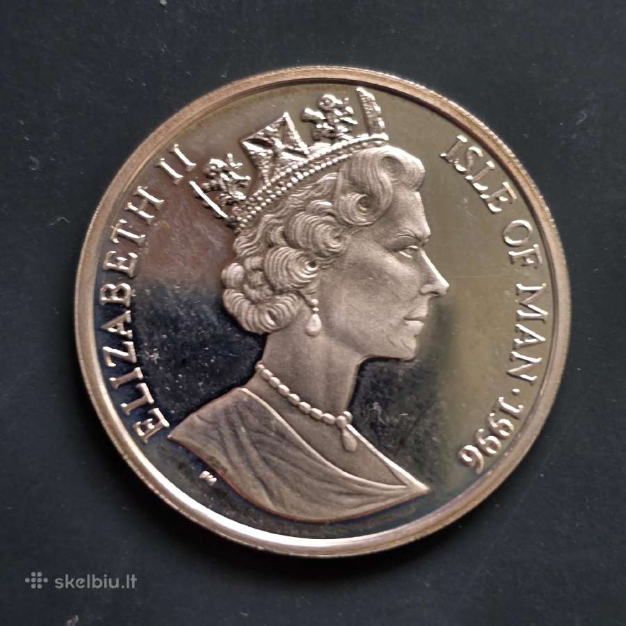 Isle of Man 1996 10 Euros Ag925 10g Proof - nuotraukos Nr. 2