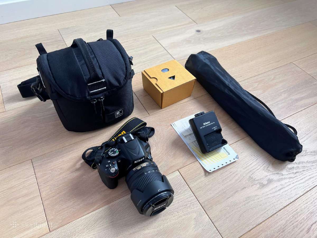 Nikon D5100 fotoaparatas su 18-105 Vr objektyvu - nuotraukos Nr. 4