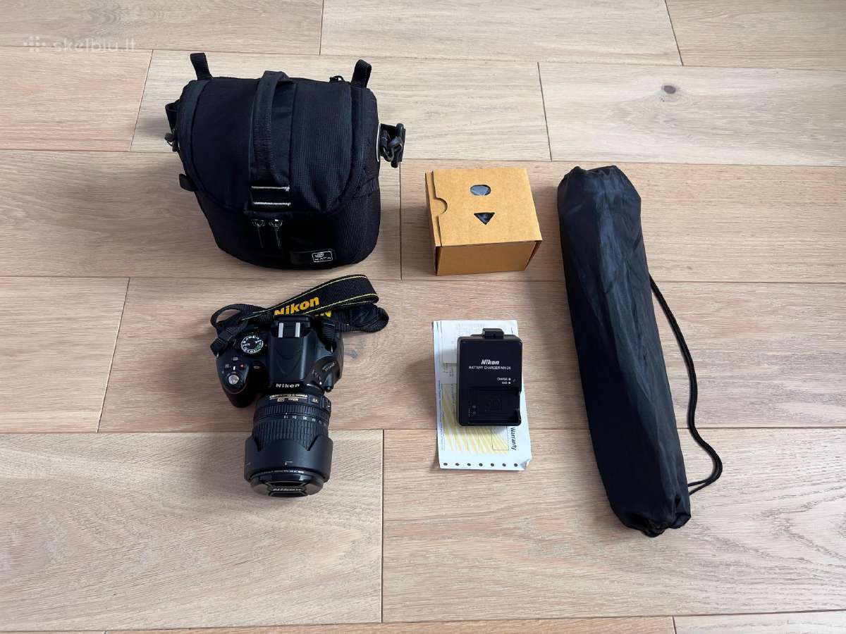 Nikon D5100 fotoaparatas su 18-105 Vr objektyvu - nuotraukos Nr. 6