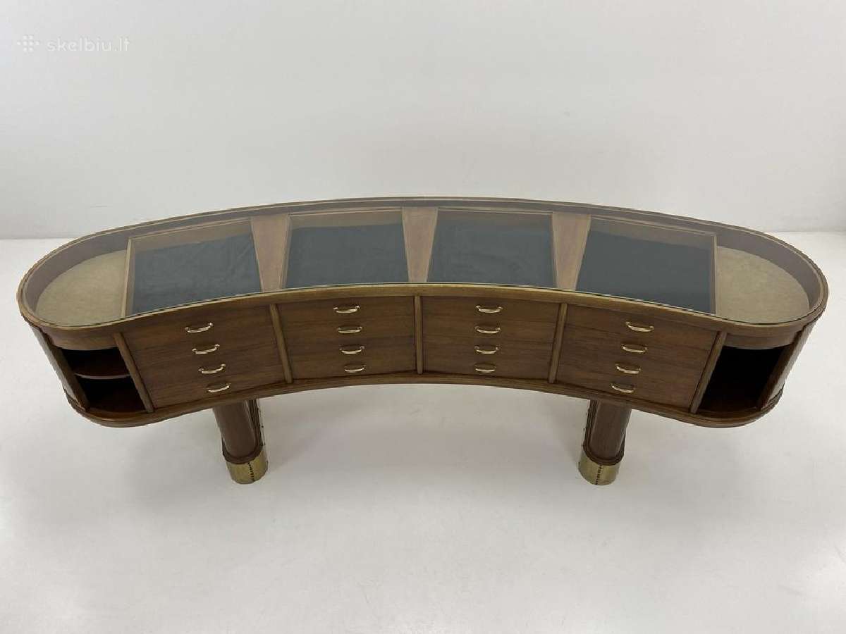1950m. antikvarinė Art Deco komoda, Prancūzija - nuotraukos Nr. 3