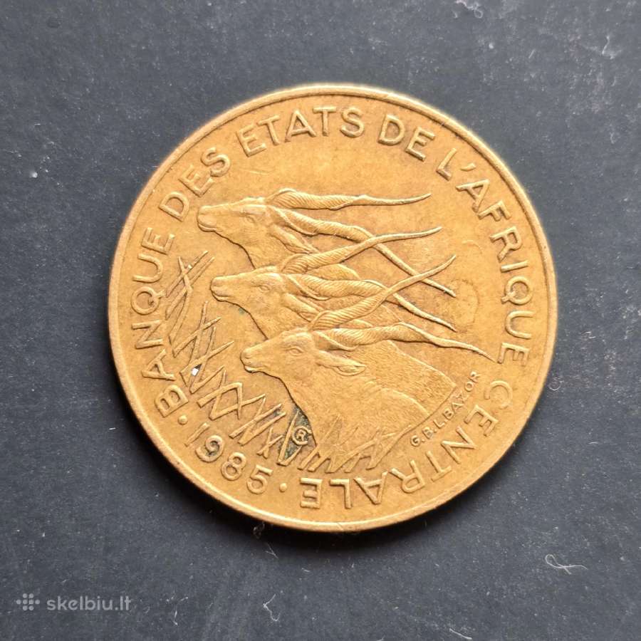 Centrine Afrika 1985 10 francs