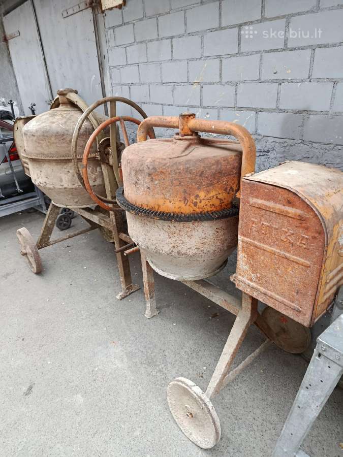 Vokiška betono maišyklė