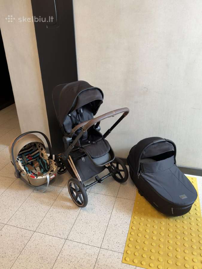 Cybex priam V4 3in1 Rose gold važiuoklė