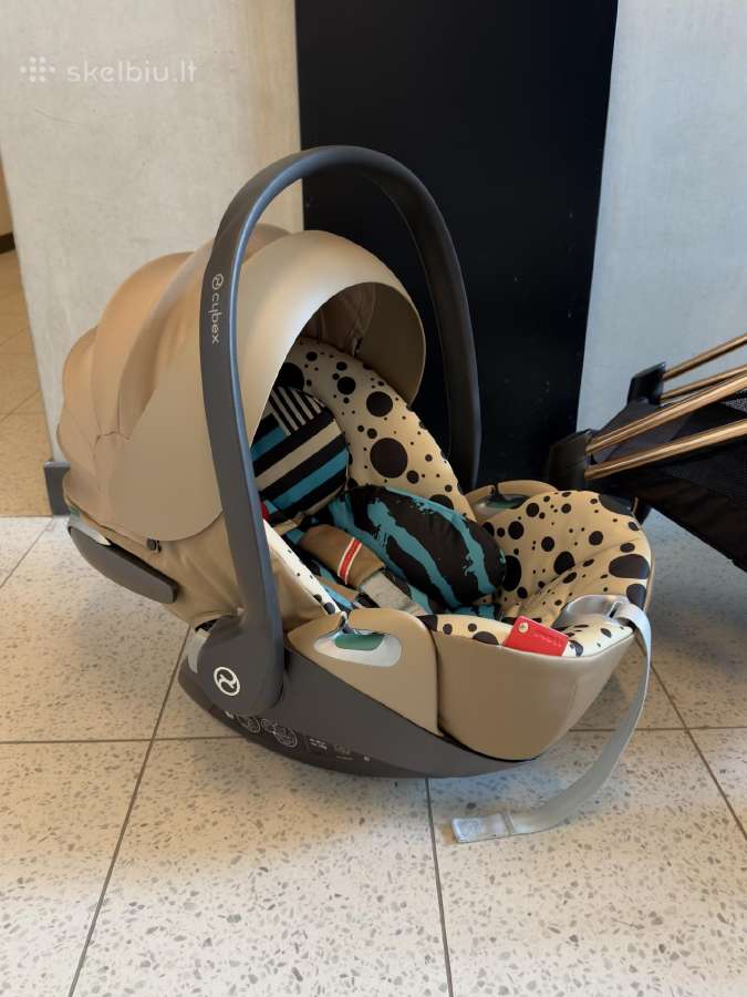 Cybex priam V4 3in1 Rose gold važiuoklė - nuotraukos Nr. 5