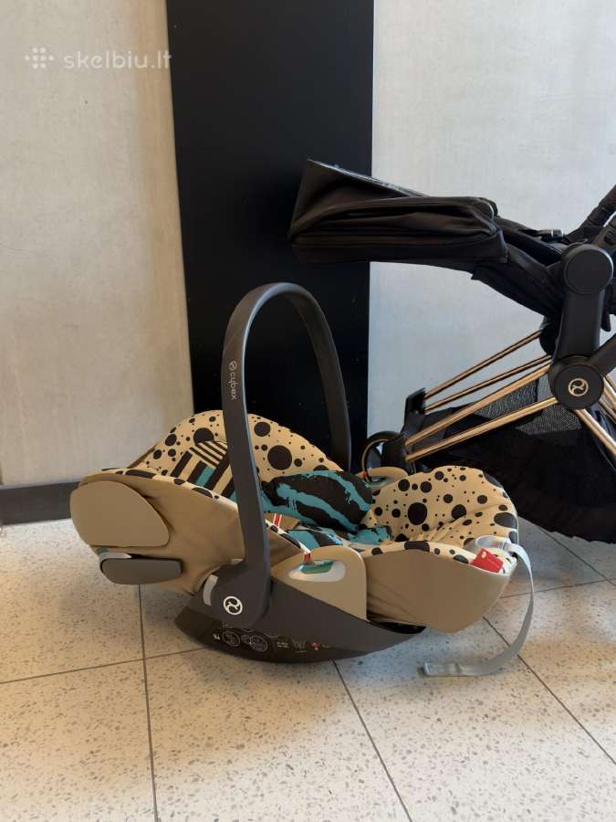 Cybex priam V4 3in1 Rose gold važiuoklė - nuotraukos Nr. 6