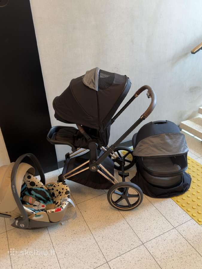 Cybex priam V4 3in1 Rose gold važiuoklė - nuotraukos Nr. 7