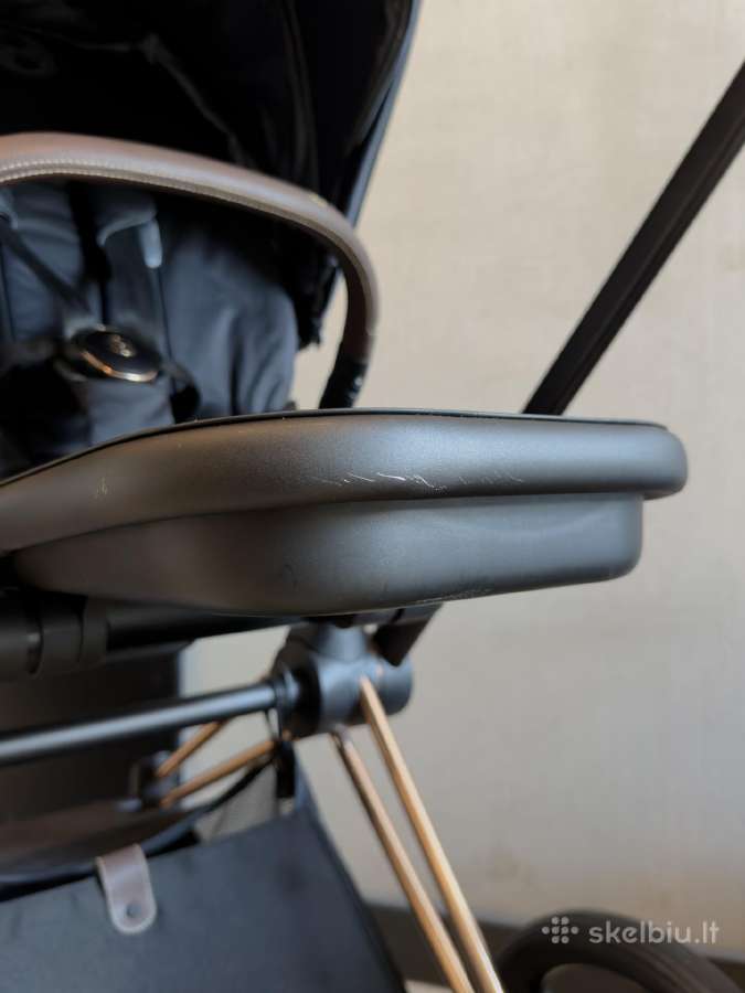 Cybex priam V4 3in1 Rose gold važiuoklė - nuotraukos Nr. 10