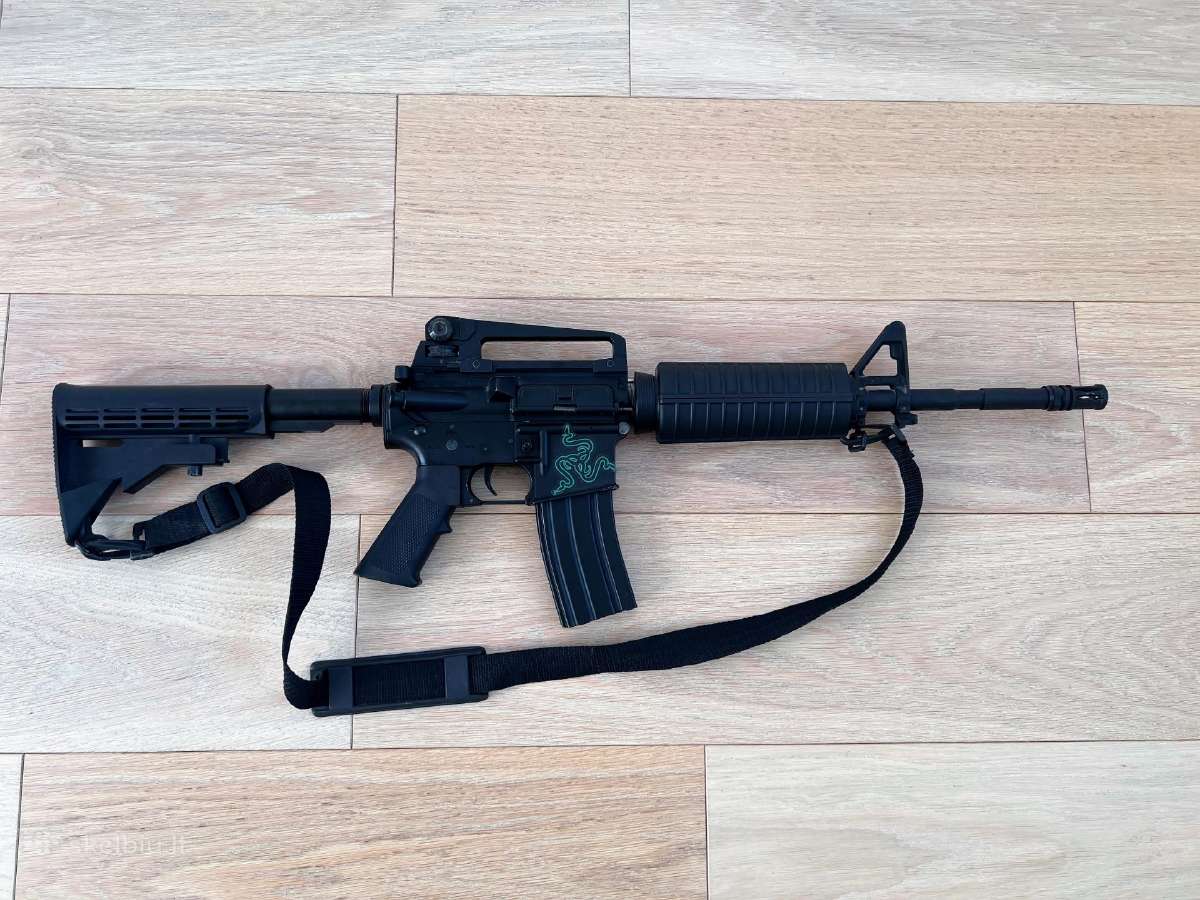 M16 airsoft automatinių ginklų komplektas - nuotraukos Nr. 4