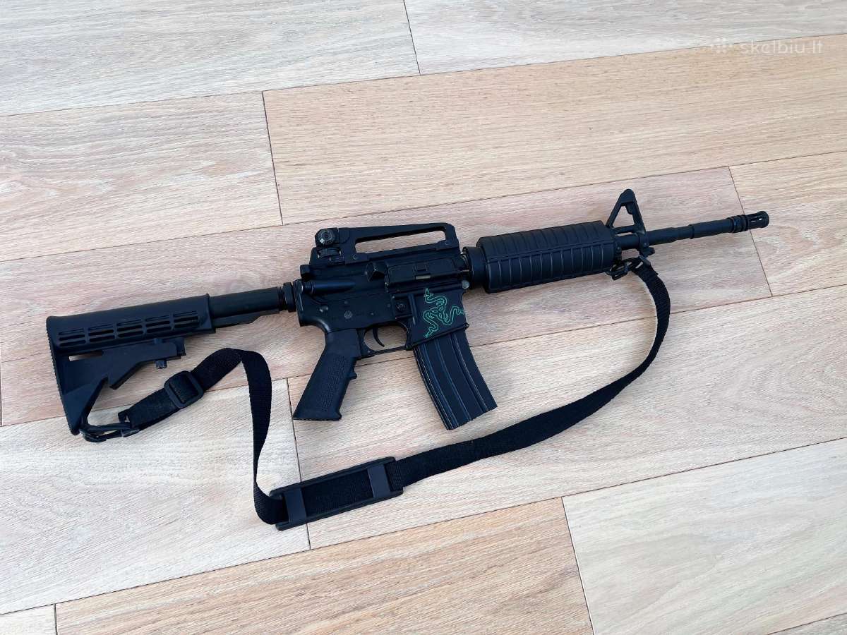 M16 airsoft automatinių ginklų komplektas - nuotraukos Nr. 5