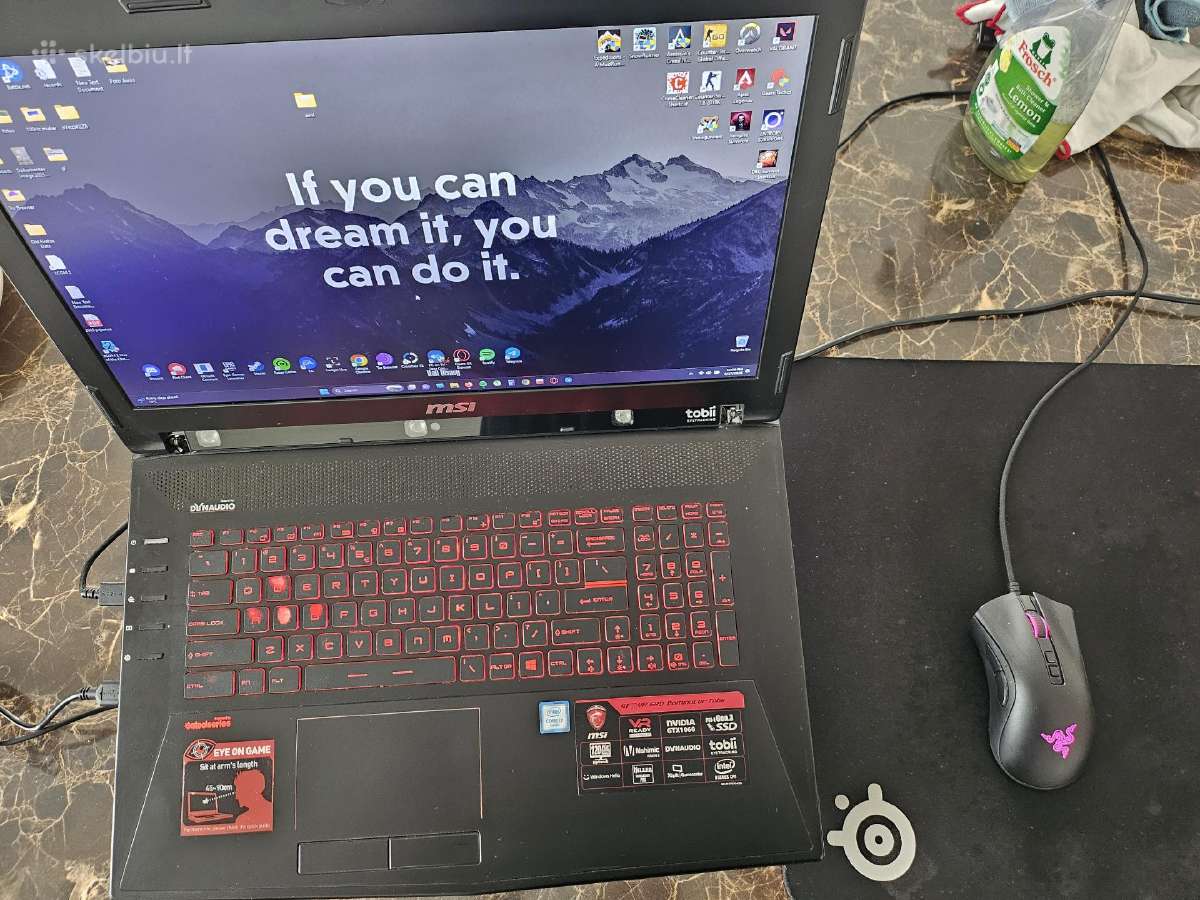 Msi Gt72vr 6rd Dominator Tobii