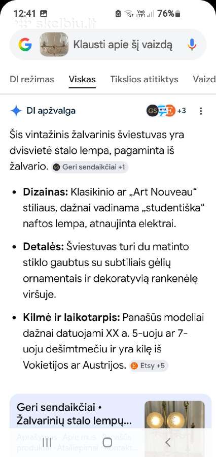 Šviestuvai,lempos - nuotraukos Nr. 3