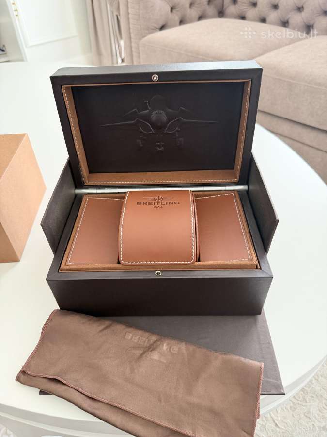 Auksinis laikrodis, Breitling Transocean - nuotraukos Nr. 3