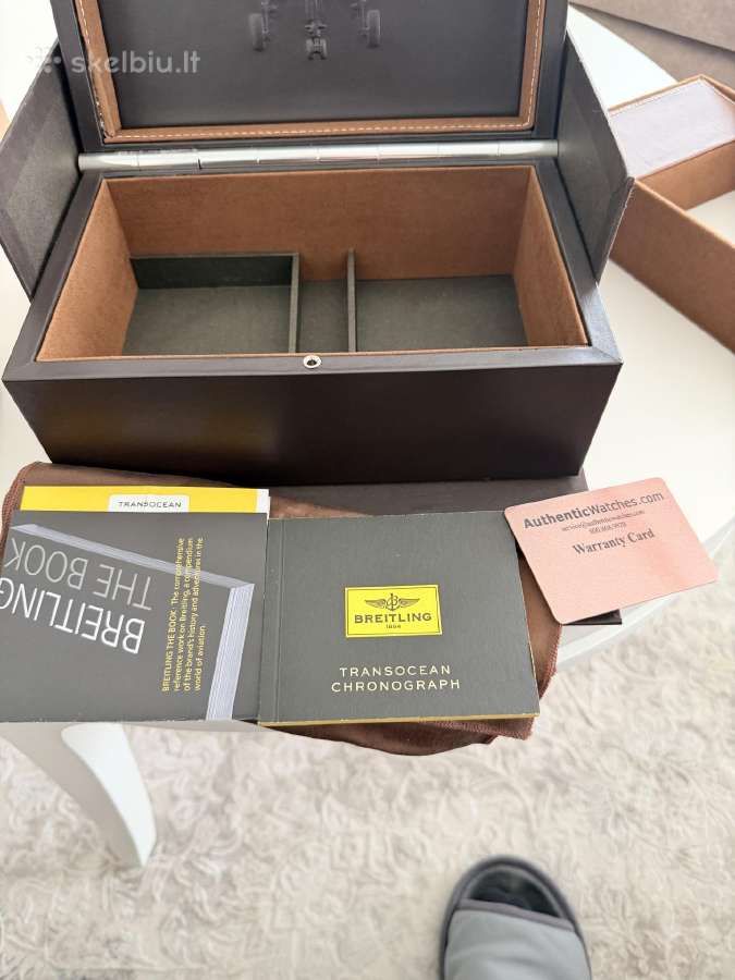 Auksinis laikrodis, Breitling Transocean - nuotraukos Nr. 6