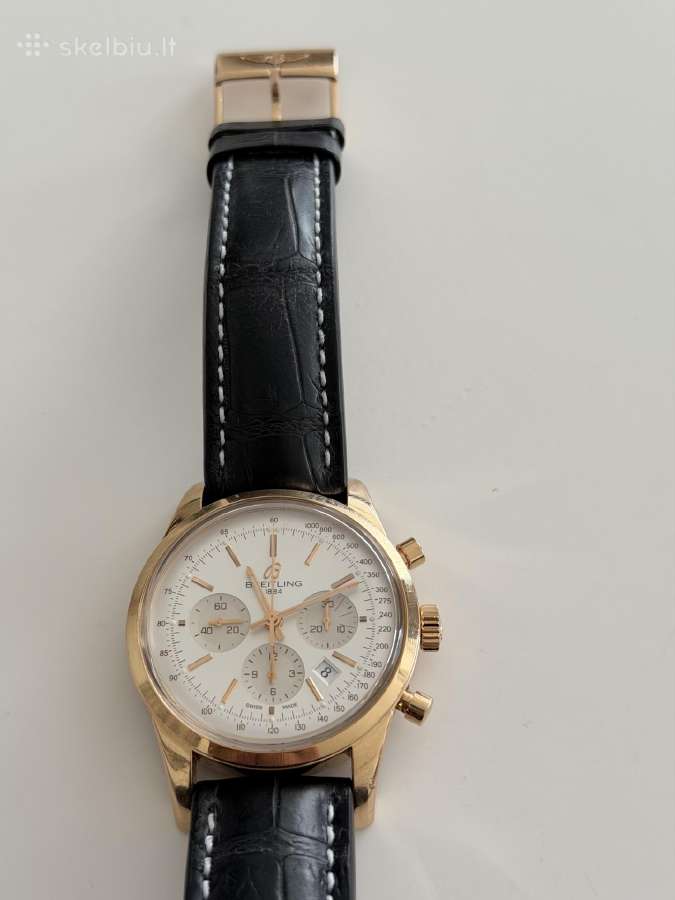Auksinis laikrodis, Breitling Transocean - nuotraukos Nr. 9