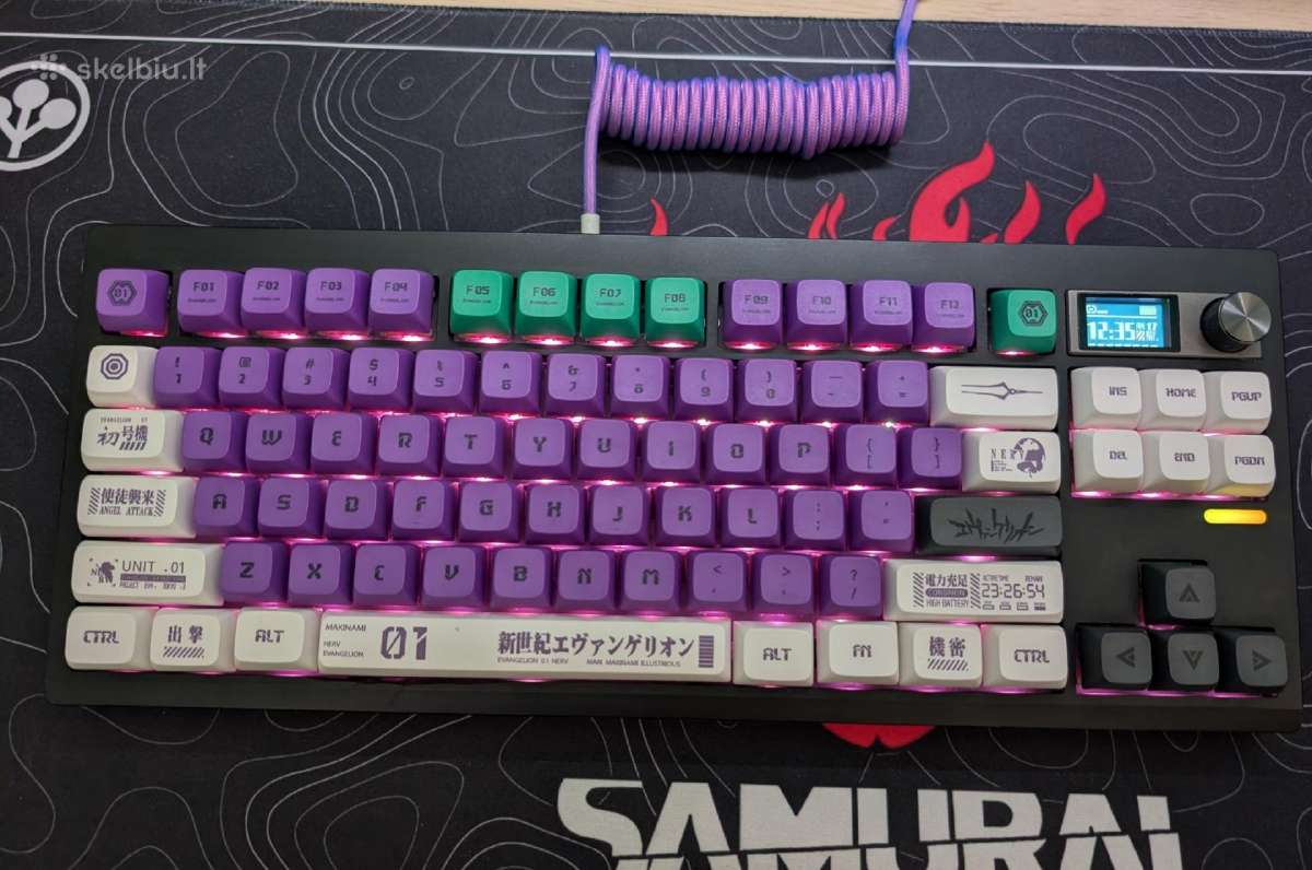 Custom mechanical keyboard based on Gmk87 Silent