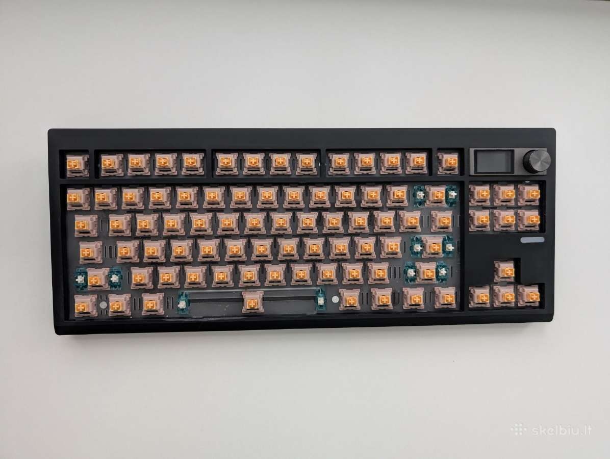 Custom mechanical keyboard based on Gmk87 Silent - nuotraukos Nr. 2