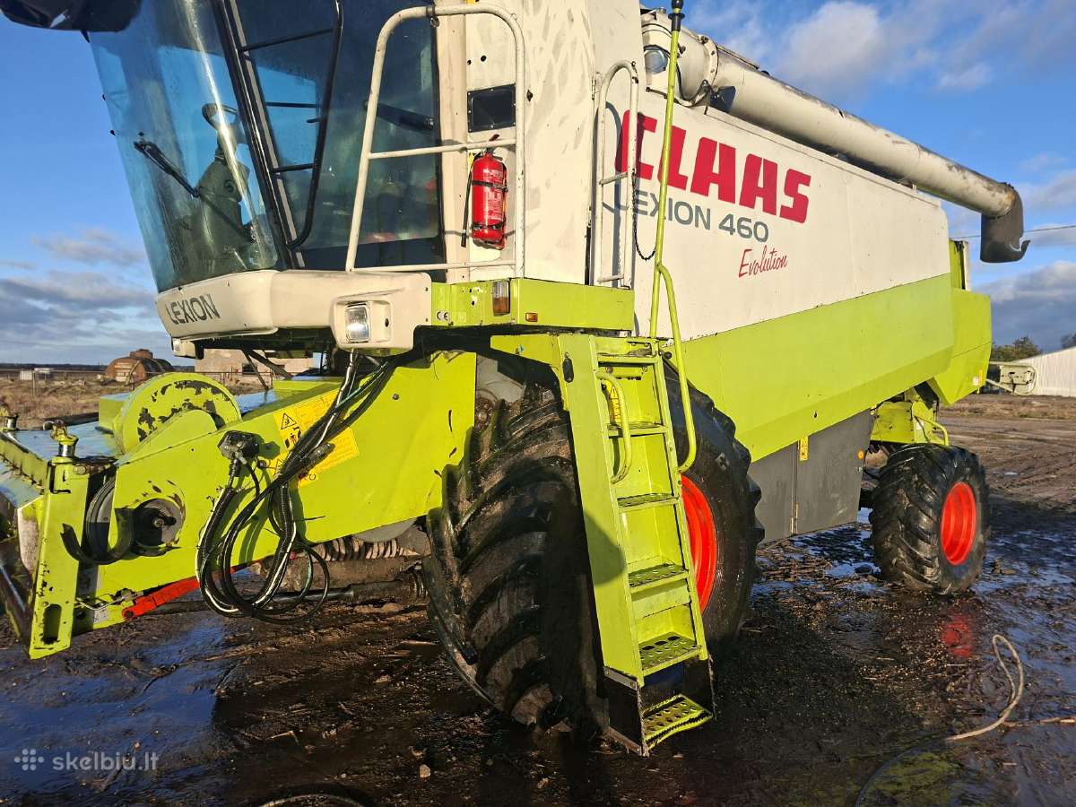 Claas Lexion kombainai nuomai