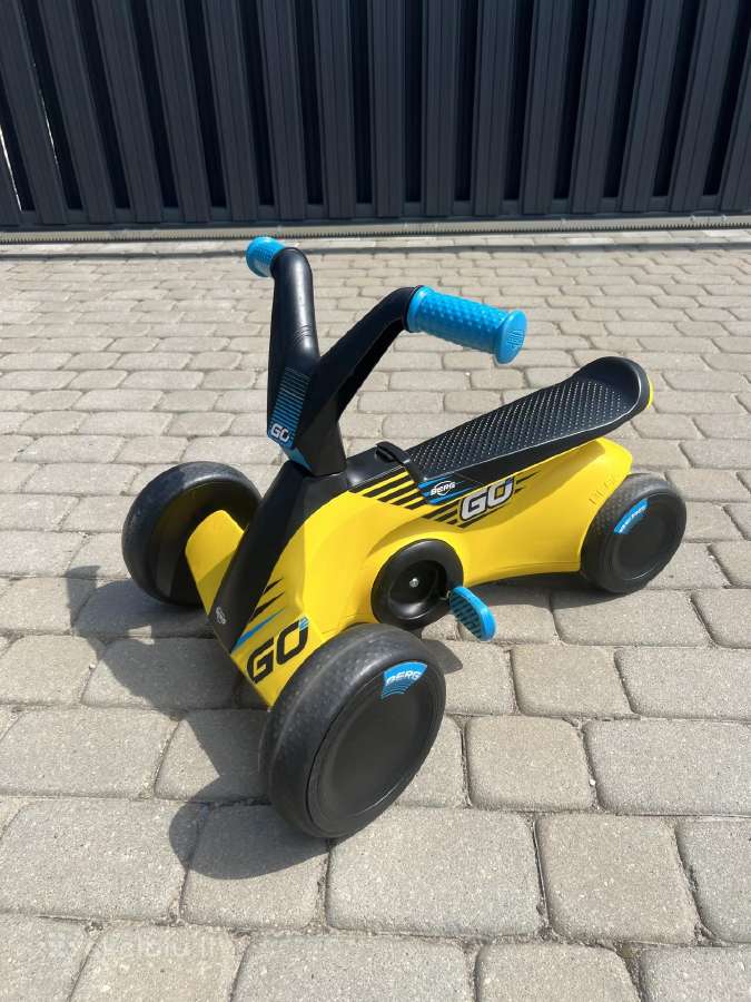 Mašinėlė vaikams Berg Go² Sparx Yellow