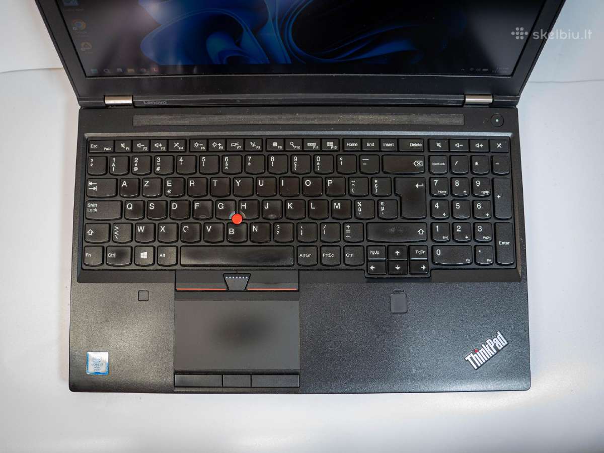 Lenovo Thinkpad P50 / i7-6820hq / 16gb / 256ssd - nuotraukos Nr. 4