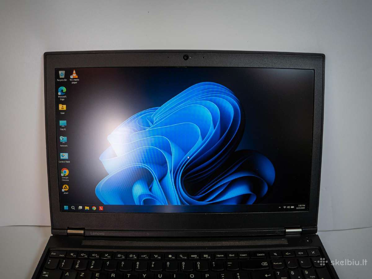 Lenovo Thinkpad P50 / i7-6820hq / 16gb / 256ssd - nuotraukos Nr. 5