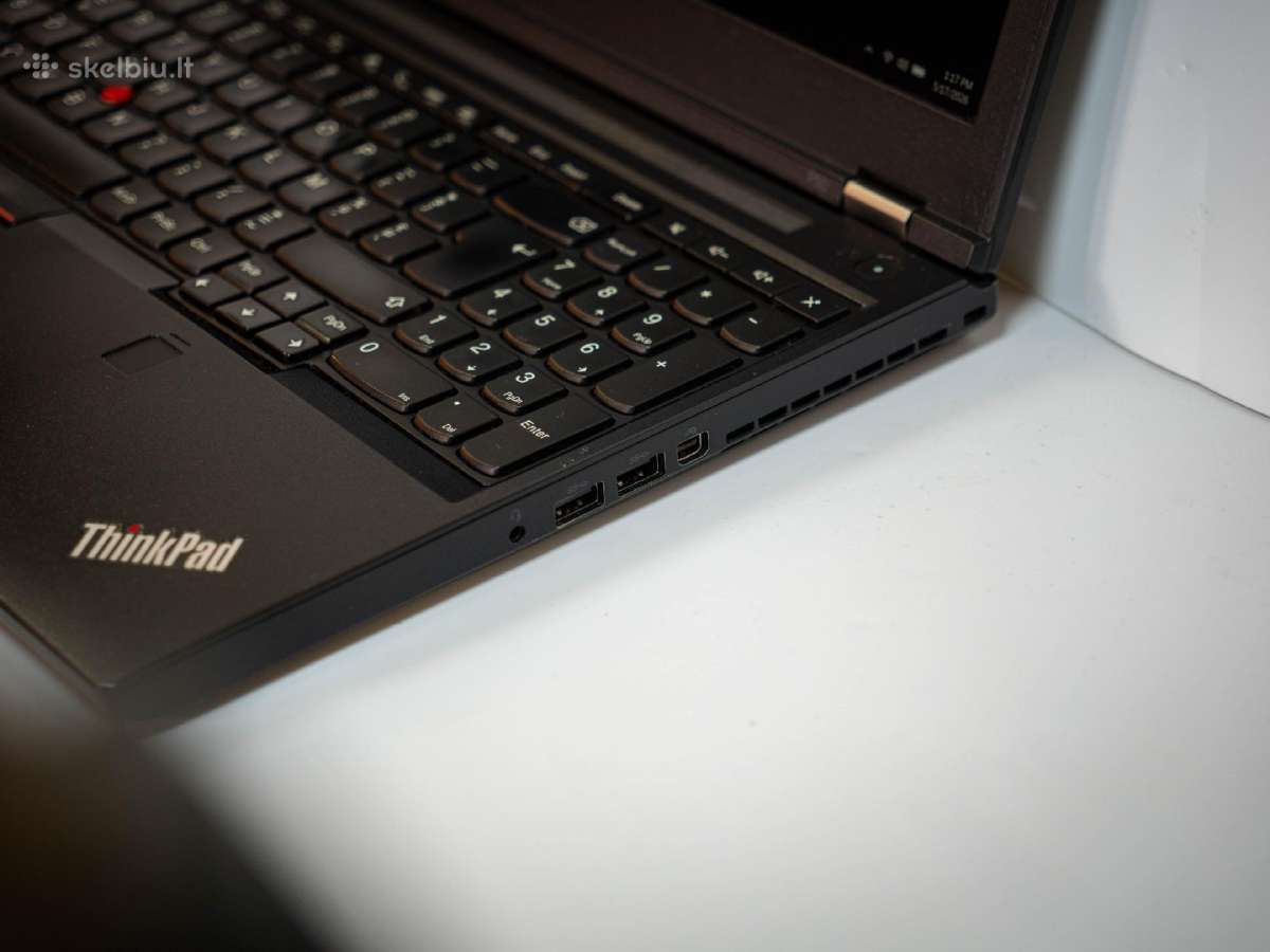 Lenovo Thinkpad P50 / i7-6820hq / 16gb / 256ssd - nuotraukos Nr. 7