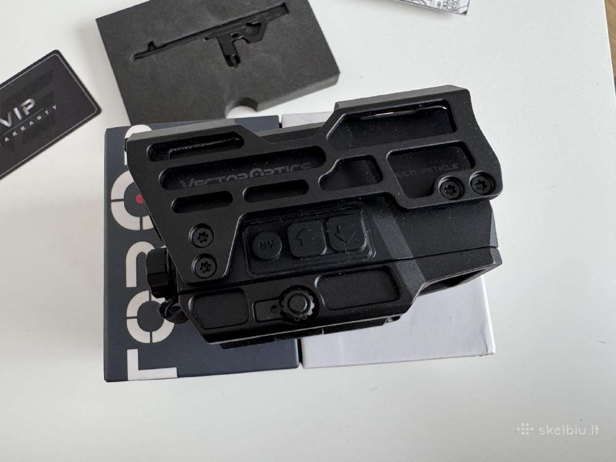 Vectoroptics frenzy plus 1x31x26 airsoft redot - nuotraukos Nr. 3