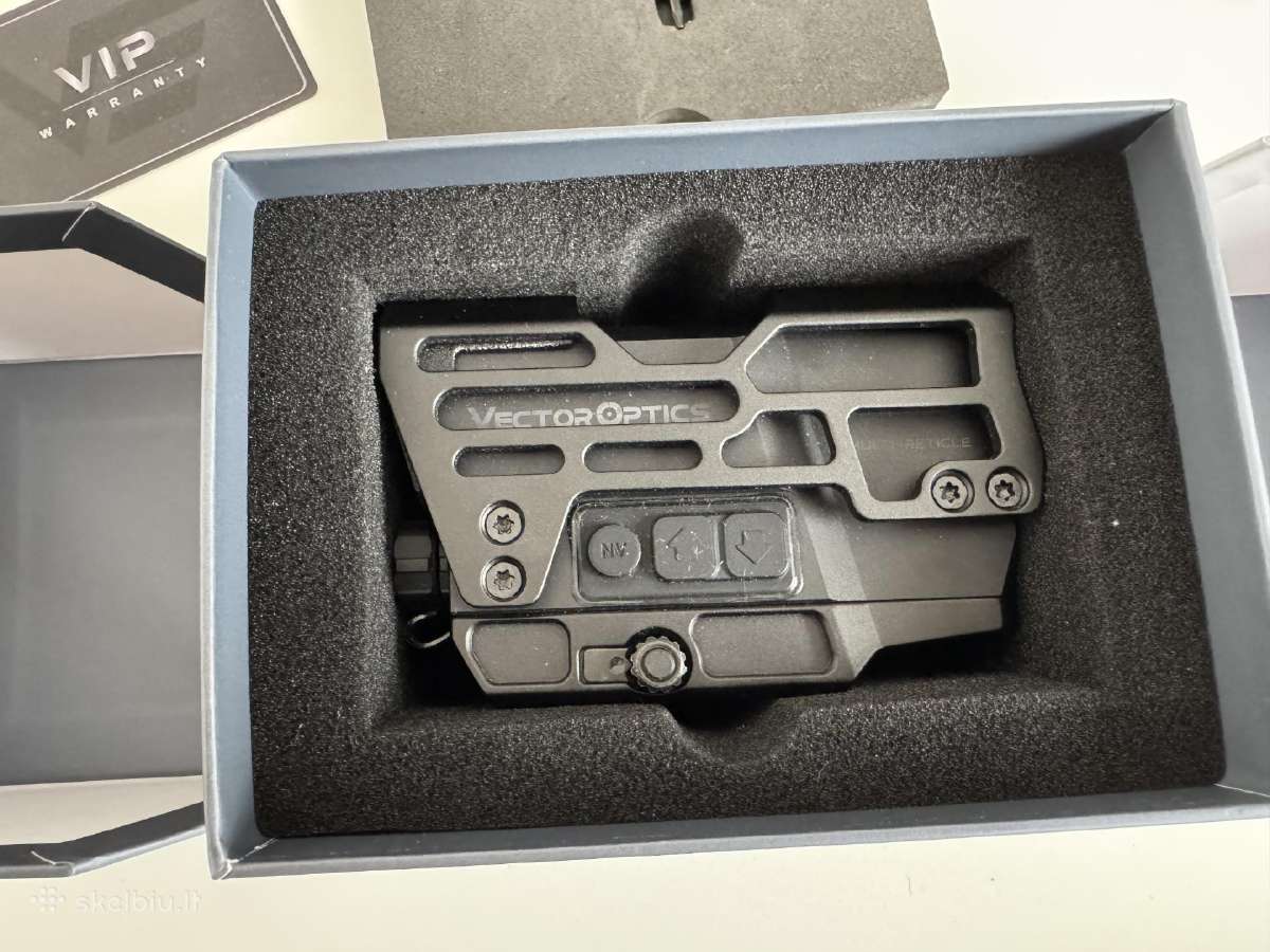 Vectoroptics frenzy plus 1x31x26 airsoft redot - nuotraukos Nr. 2