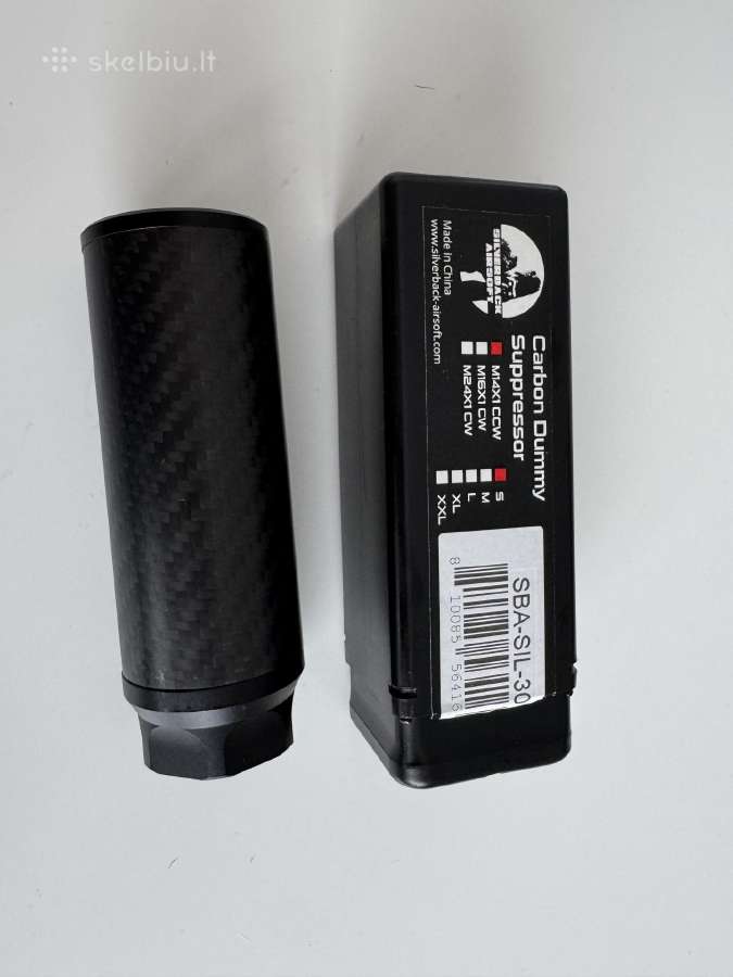 Silverback carbon supresorius airsoft