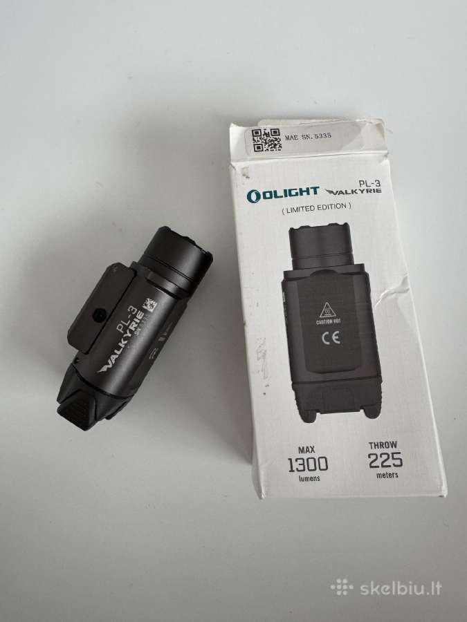 Olight pl-3 valkyrie limited edition prožektorius - nuotraukos Nr. 2
