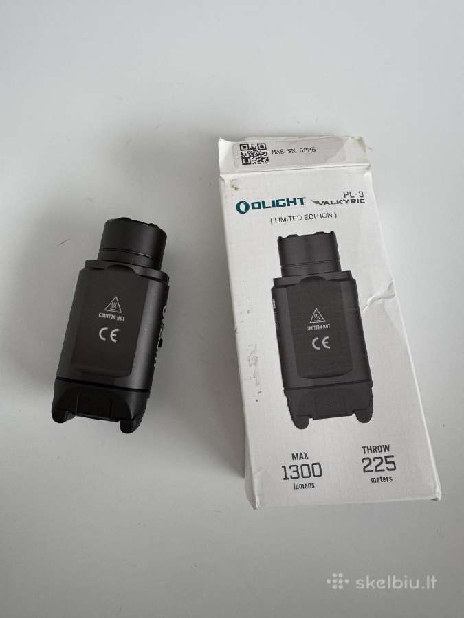 Olight pl-3 valkyrie limited edition prožektorius - nuotraukos Nr. 3